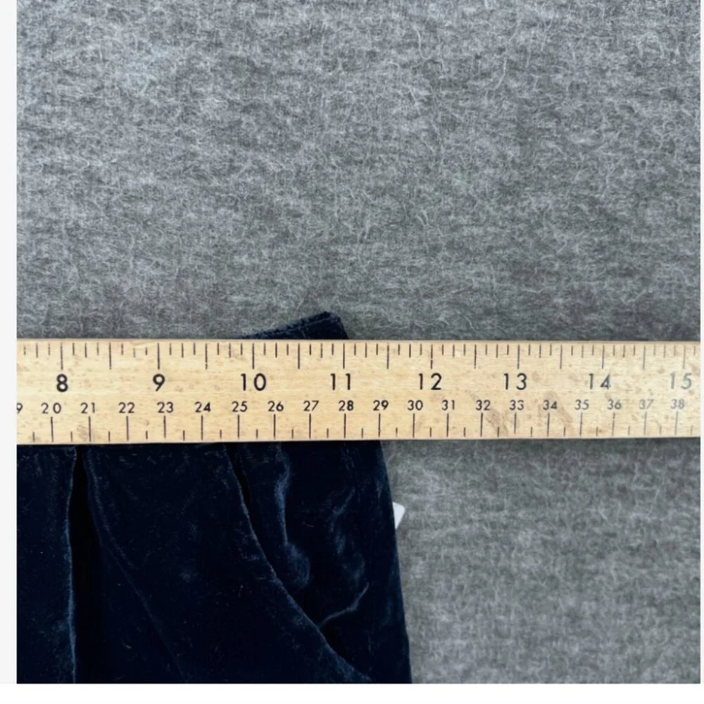 Gymboree Pants Girls XS 4 Navy Crushed‎ Velvet Velour Jogger Winter Glam Nwt
